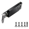 Grafična kartica RTX A400 PNY Low profile - 4GB GDDR6 | 4xmDisplayport 1.4a (priloženi adapterji) (VCNRTXA400-PB) PNY Grafična kartica RTX A400 PNY Low profile - 4GB GDDR6 | 4xmDisplayport 1.4a (priloženi adapterji) (VCNRTXA400-PB)