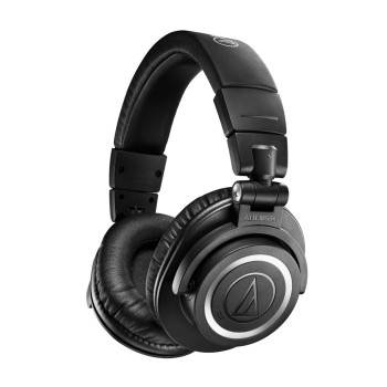 Slušalke brezžične Audio-Technica naglavne BT ATH-M50xBT2 črna (ATH-M50xBT2)