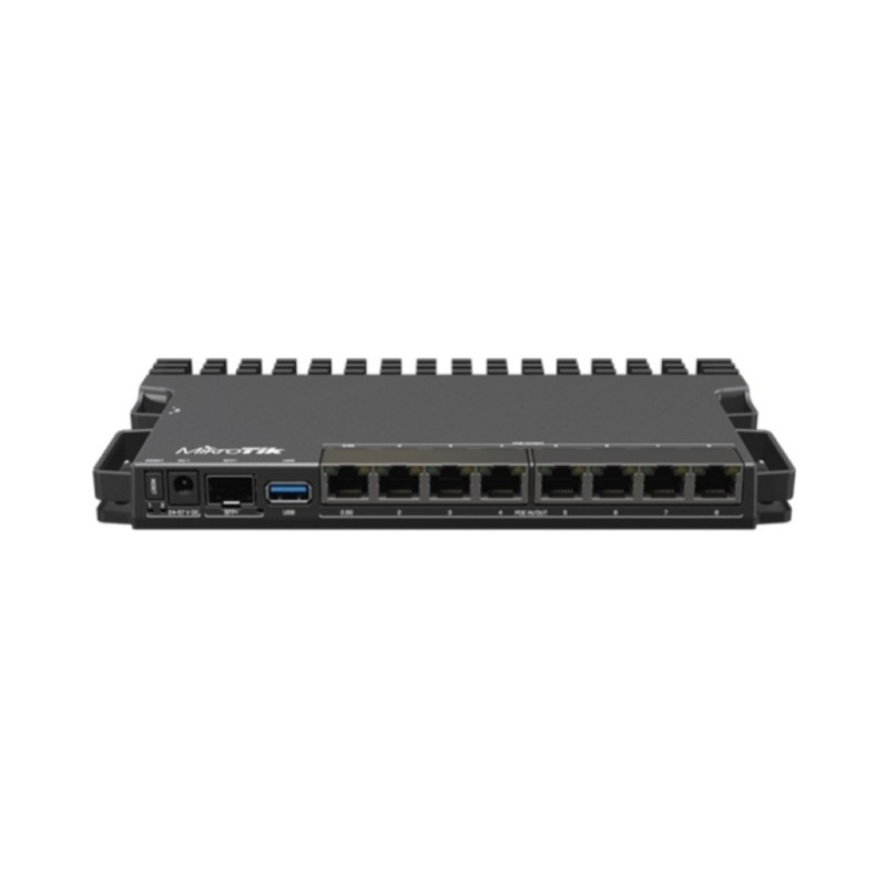 Usmerjevalnik Mikrotik 10/100/1000 RJ45 PoE 1xLAN2,5G 1xSFP+ 7xLAN (RB5009UPr+S+IN) MIKROTIK Usmerjevalnik Mikrotik 10/100/1000 RJ45 PoE 1xLAN2,5G 1xSFP+ 7xLAN (RB5009UPr+S+IN)