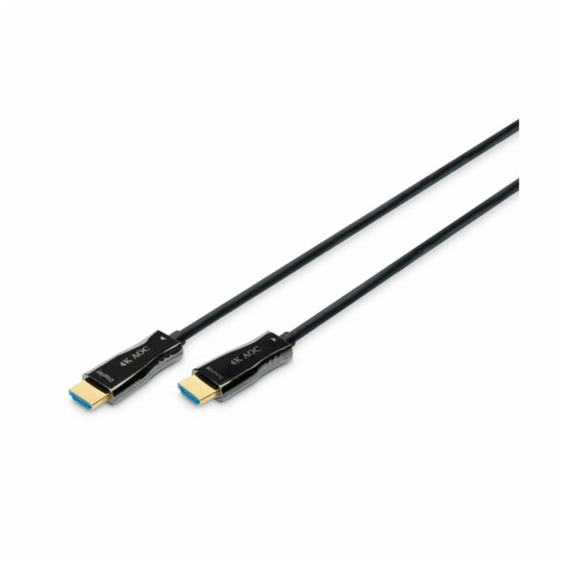 KABEL HDMI/HDMI M/M 15,0m Digitus AOC optični hibridni pozlačeni kontakti V2,0b UHD 4K (AK-330125-150-S) Digitus KABEL HDMI/HDMI M/M 15,0m Digitus AOC optični hibridni pozlačeni kontakti V2,0b UHD 4K (AK-330125-150-S)