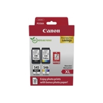 KOMPLET CANON PG-545XL / CL-546XL IN FOTO PAPIR GP-501 KOMPLET CANON PG-545XL / CL-546XL IN FOTO PAPIR GP-501