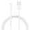 Kabel USB-A => Apple Lightning 1,0m Superior Series 480MB/s 2.4A bel Baseus (CALYS-A02)