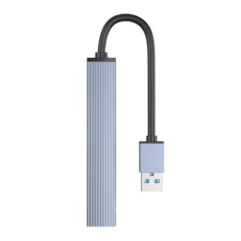 HUB USB 3.0 4portni Orico 1x USB 3.0 3x USB 2.0 0,15m ALU grey (AH-A13-GY-BP) HUB USB 3.0 4portni Orico 1x USB 3.0 3x USB 2.0 0,15m ALU grey (AH-A13-GY-BP)