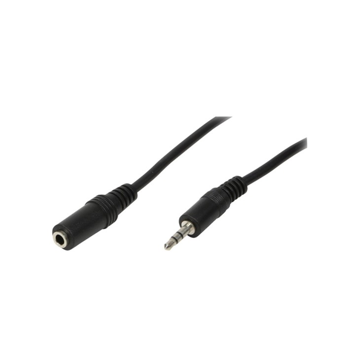 Kabel Audio 3,5mm M => 3,5mm Ž podaljšek 5m LogiLink (CA1055) EOLS-P Kabel Audio 3,5mm M => 3,5mm Ž podaljšek 5m LogiLink (CA1055) EOLS-P