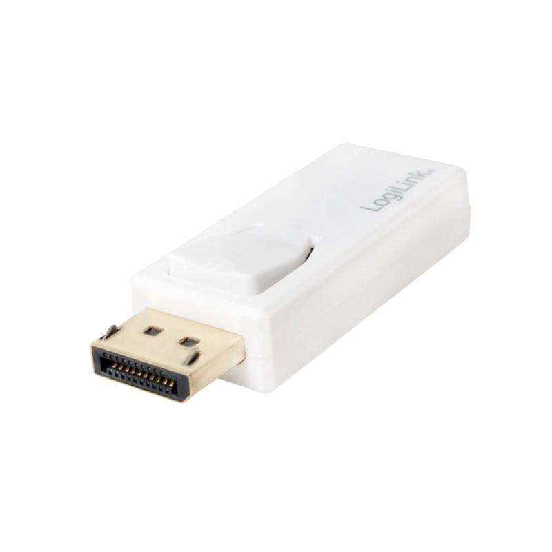 Adapter DisplayPort 1.2 (m) => HDMI (ž) 4K@30Hz 1.4 HDMI pasivni LogiLink 4K (CV0100) LOGILINK Adapter DisplayPort 1.2 (m) => HDMI (ž) 4K@30Hz 1.4 HDMI pasivni LogiLink 4K (CV0100)