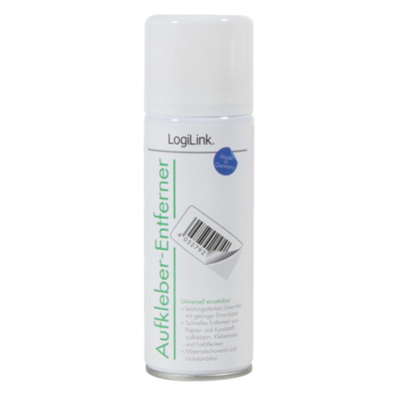 ČISTILO za odstranjevanje nalepk in lepil 200ml LogiLink (RP0016) LOGILINK ČISTILO za odstranjevanje nalepk in lepil 200ml LogiLink (RP0016)