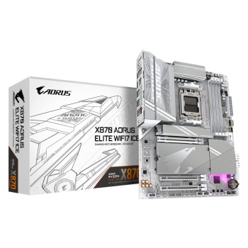 Osnovna plošča AM5 GigaByte X870 Aorus Elite Wifi7 ICE ATX 1xHDMI 2.0 Osnovna plošča AM5 GigaByte X870 Aorus Elite Wifi7 ICE ATX 1xHDMI 2.0