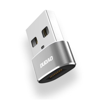Adapter USB-C => USB-A(ž) Dudao siv  (L16AC) Adapter USB-C => USB-A(ž) Dudao siv  (L16AC)