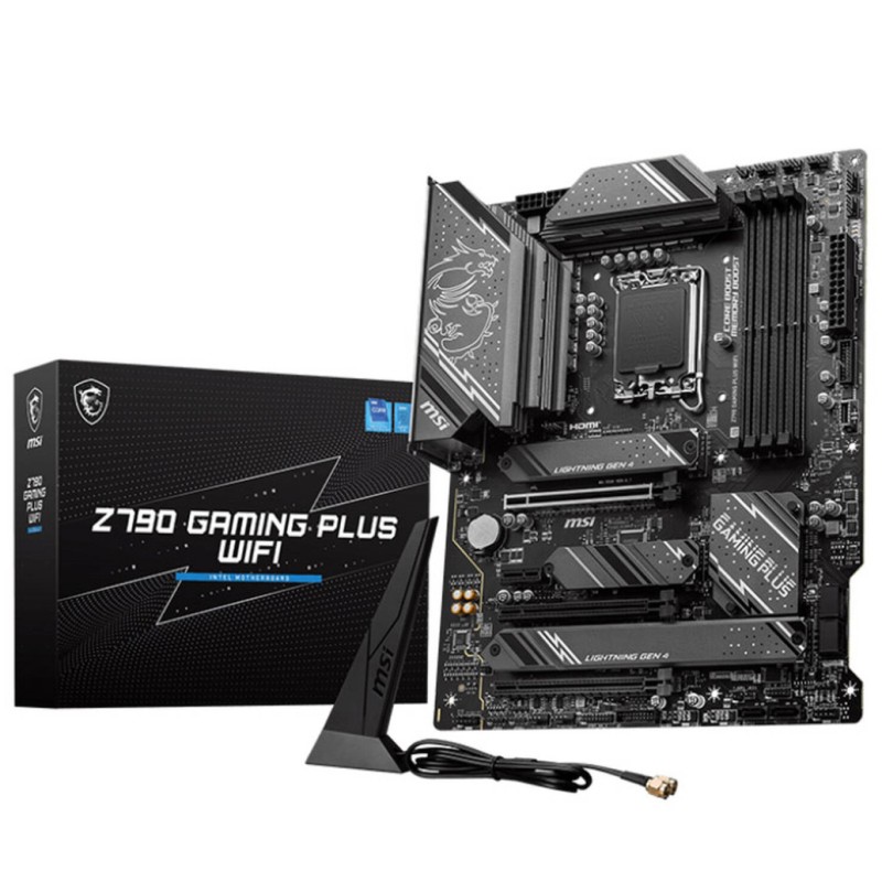 Osnovna plošča 1700 MSI Z790 GAMING PLUS WIFI ATX HDMI 1xDisplayPort MSI Osnovna plošča 1700 MSI Z790 GAMING PLUS WIFI ATX HDMI 1xDisplayPort