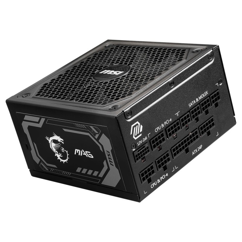 Napajalnik - 1250W MSI MAG A1250GL 80Plus Gold 90% ATX 3.1 (Gen5) Modular 120mm črna (306-7ZP9A11-CE0) MSI Napajalnik - 1250W MSI MAG A1250GL 80Plus Gold 90% ATX 3.1 (Gen5) Modular 120mm črna (306-7ZP9A11-CE0)