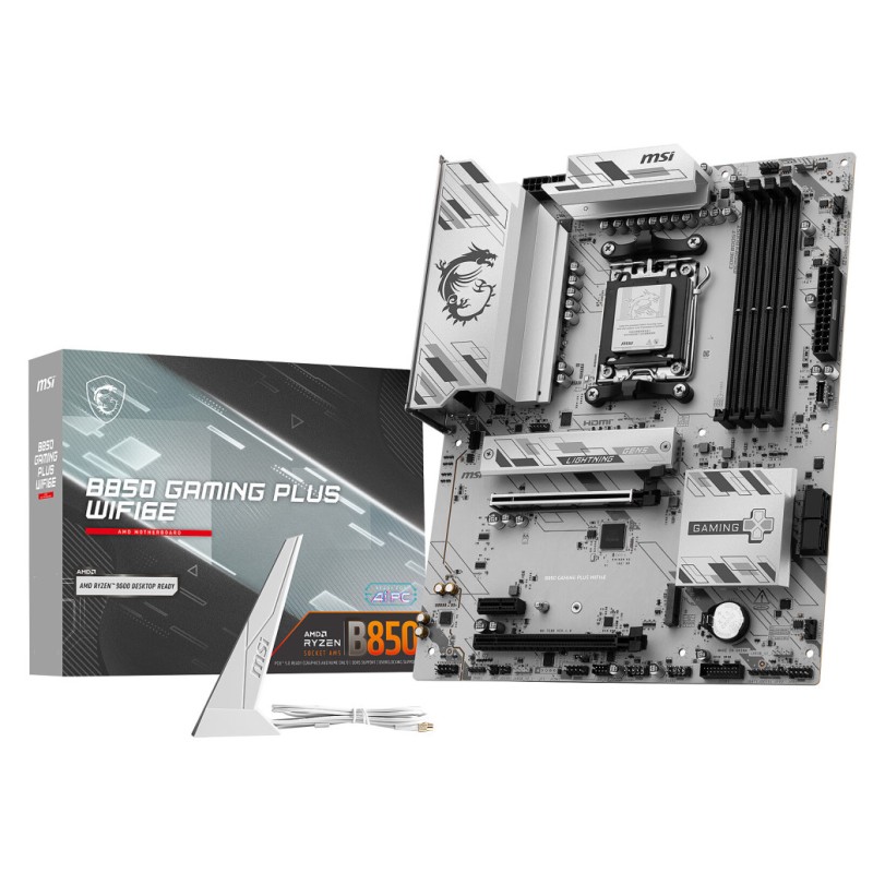 Osnovna plošča AM5 MSI B850 GAMING PLUS WIFI6E ATX HDMI DisplayPort MSI Osnovna plošča AM5 MSI B850 GAMING PLUS WIFI6E ATX HDMI DisplayPort