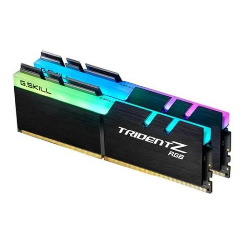DDR4 32GB 3200MHz CL16 KIT (2x16GB) G.Skill RGB Trident Z XMP2.0 1,35V črna (F4-3200C16D-32GTZRX) G.Skill DDR4 32GB 3200MHz CL16 KIT (2x16GB) G.Skill RGB Trident Z XMP2.0 1,35V črna (F4-3200C16D-32GTZRX)