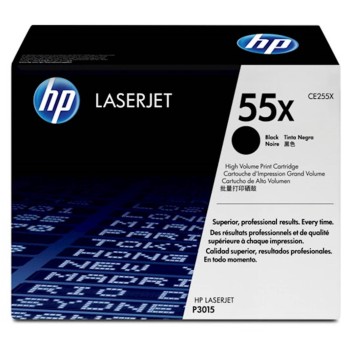 TONER HP 55X ČRN ZA HP LASERJET P3015,P3015D/DN, MFP M525DN/F MFP M521 ZA 12.500 STRANI TONER HP 55X ČRN ZA HP LASERJET P3015,P3015D/DN, MFP M525DN/F MFP M521 ZA 12.500 STRANI
