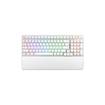 Gaming Tipkovnica brezžična, bluetooth, USB Asus ROG Strix Scope II 96 US | bela RGB (90MP037A-BKUA30) Gaming Tipkovnica brezžična, bluetooth, USB Asus ROG Strix Scope II 96 US | bela RGB (90MP037A-BKUA30)