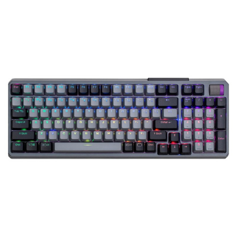 Gaming Tipkovnica brezžična + Bluetooth Cooler Master MK770 US | siva RGB (MK-770-GKKR1-US) Cooler Master Gaming Tipkovnica brezžična + Bluetooth Cooler Master MK770 US | siva RGB (MK-770-GKKR1-US)