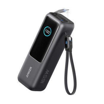 Prenosna baterija Anker Powerbank 25000mAh 165W PD 1x USB-A 3x USB-C črna (A1695H11) Prenosna baterija Anker Powerbank 25000mAh 165W PD 1x USB-A 3x USB-C črna (A1695H11)