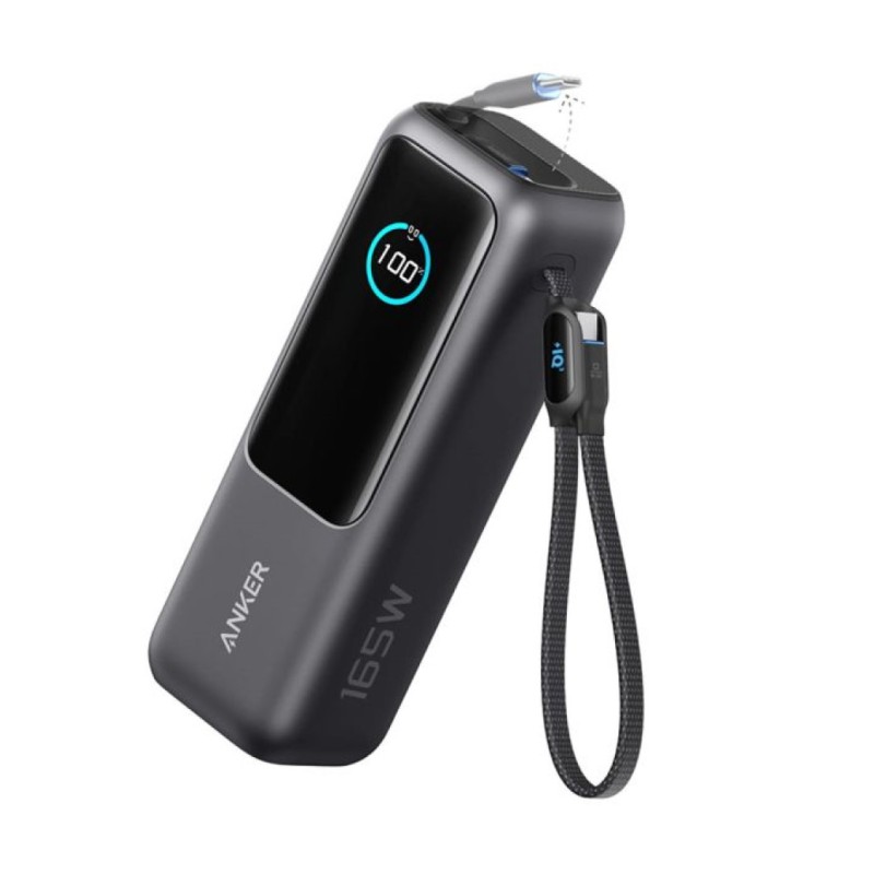 Prenosna baterija Anker Powerbank 25000mAh 165W PD 1x USB-A 3x USB-C črna (A1695H11) ANKER Prenosna baterija Anker Powerbank 25000mAh 165W PD 1x USB-A 3x USB-C črna (A1695H11)