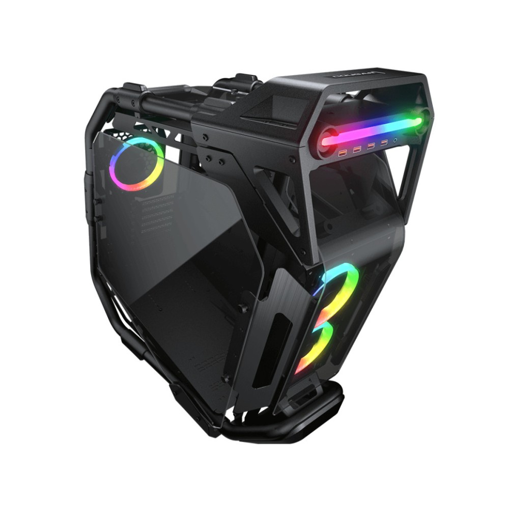 Ohišje Cougar Cratus MidiATX - črna RGB Cougar Ohišje Cougar Cratus MidiATX - črna RGB