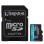 Spominska kartica SDXC-Micro 256GB Kingston GO Canvas Go! Plus 200MB/s/160MB/s U3 V30 UHS-I +adapter (SDCG4/256GB)
