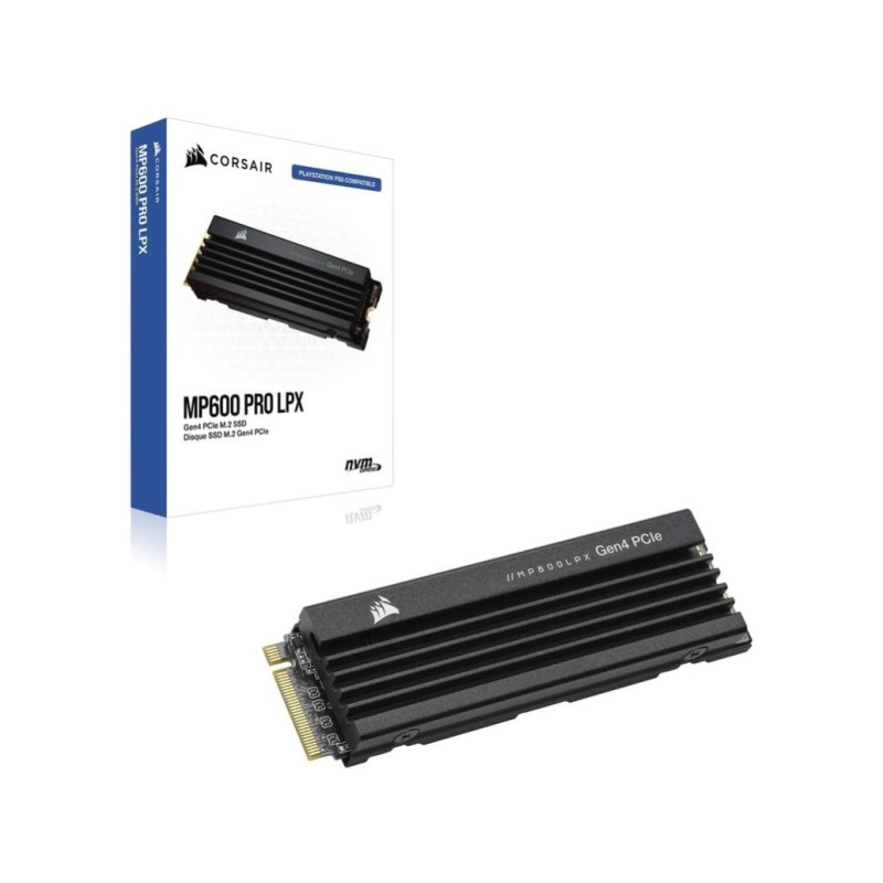Disk SSD M.2 NVMe PCIe 4.0 1TB Corsair MP600 PRO s hladilnikom 2280 7100/5800MB/s PS5 kompatibilen (CSSD-F1000GBMP600PLP) CORSAIR Disk SSD M.2 NVMe PCIe 4.0 1TB Corsair MP600 PRO s hladilnikom 2280 7100/5800MB/s PS5 kompatibilen (CSSD-F1000GBMP600PLP)