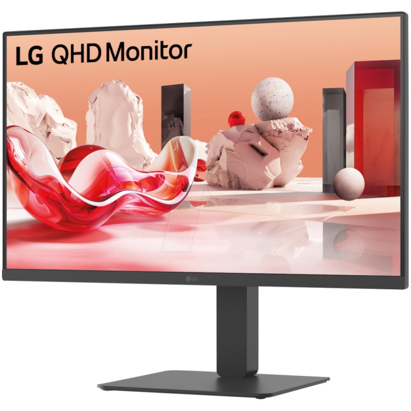 Monitor LG 68,6 cm (27,0) 27BA45QB-B 2560x1440 IPS 5ms 2xHDMI DisplayPort 2xUSB3.2 Pivot Zvočniki 2x5W  sRGB99% HDR10 LG Monitor LG 68,6 cm (27,0) 27BA45QB-B 2560x1440 IPS 5ms 2xHDMI DisplayPort 2xUSB3.2 Pivot Zvočniki 2x5W  sRGB99% HDR10