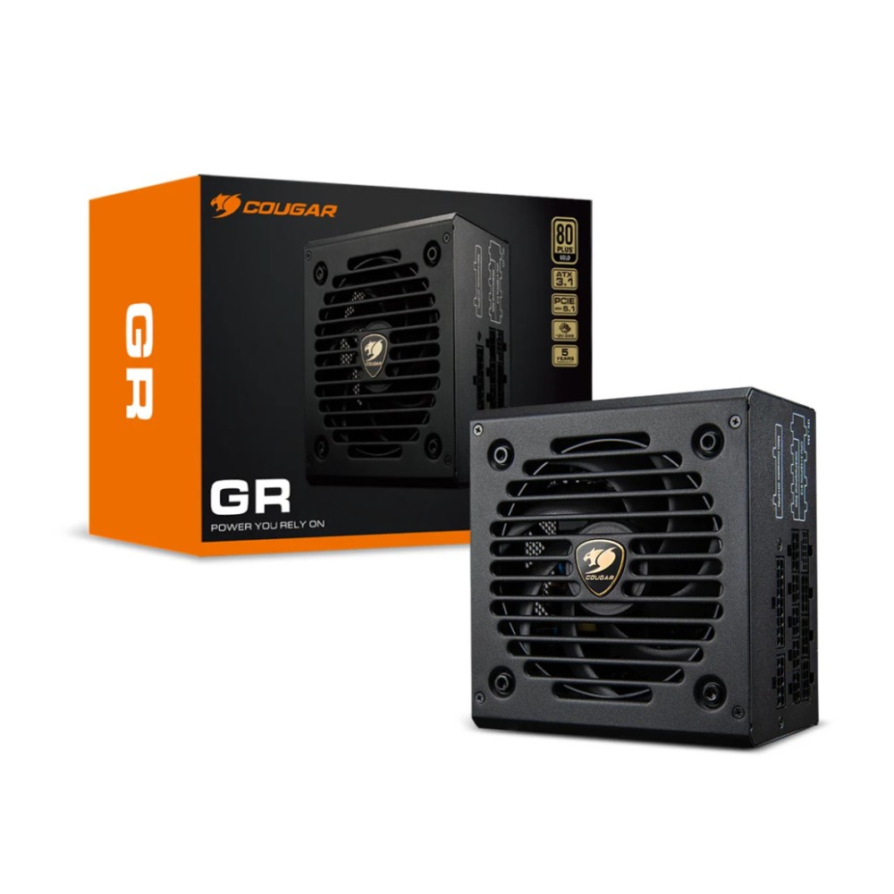 Napajalnik - 750W Cougar GR 750 80Plus Gold 91% ATX 3.1 (Gen5) Modular 120mm črna (CGR GDN-750) Cougar Napajalnik - 750W Cougar GR 750 80Plus Gold 91% ATX 3.1 (Gen5) Modular 120mm črna (CGR GDN-750)