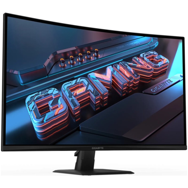Monitor GigaByte 80 cm (31,5) GS32QCA 2560x1440 Curved Gaming 180Hz VA 1ms 2xHDMI DisplayPort sRGB120% FreeSync GIGABYTE Monitor GigaByte 80 cm (31,5) GS32QCA 2560x1440 Curved Gaming 180Hz VA 1ms 2xHDMI DisplayPort sRGB120% FreeSync