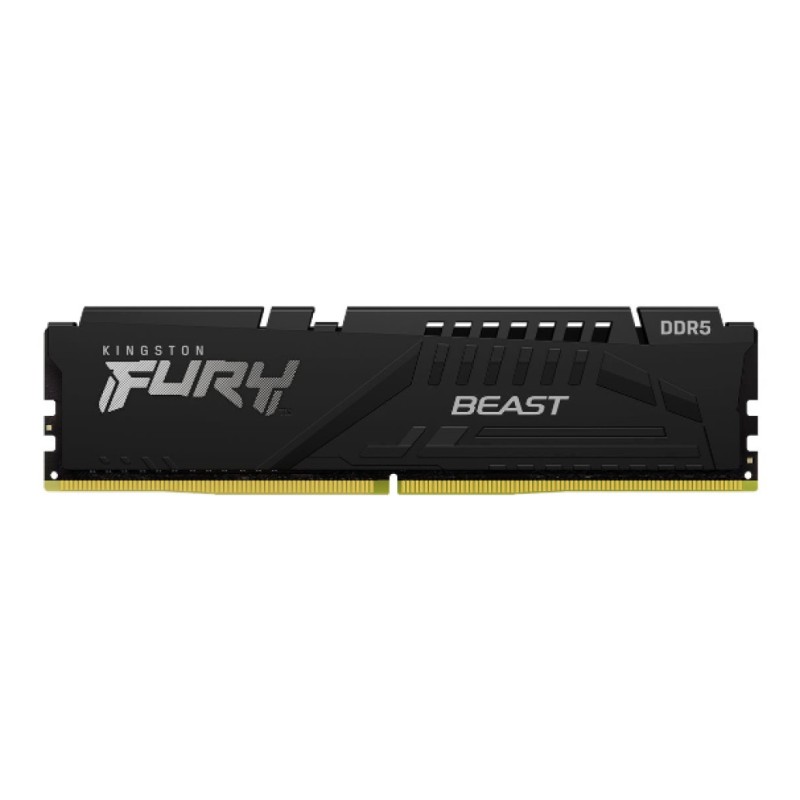 DDR5 16GB 5600MHz CL40 Single (1x16GB) Kingston Fury Beast XMP3.0 1,25V Gaming (KF556C40BB-16) KINGSTON DDR5 16GB 5600MHz CL40 Single (1x16GB) Kingston Fury Beast XMP3.0 1,25V Gaming (KF556C40BB-16)