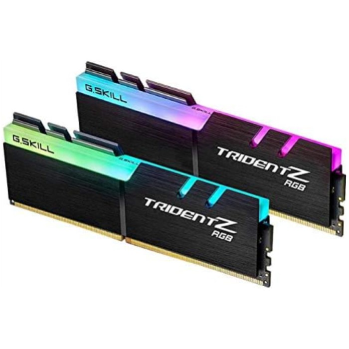 DDR4 32GB 3600MHz CL18 KIT (2x16GB) G.Skill RGB Trident Z XMP2.0 1,35V črna (F4-3600C18D-32GTZR) DDR4 32GB 3600MHz CL18 KIT (2x16GB) G.Skill RGB Trident Z XMP2.0 1,35V črna (F4-3600C18D-32GTZR)