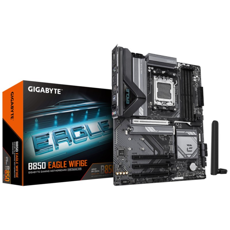 Osnovna plošča AM5 GigaByte B850 EAGLE WIFI6E ATX HDMI DP GIGABYTE Osnovna plošča AM5 GigaByte B850 EAGLE WIFI6E ATX HDMI DP