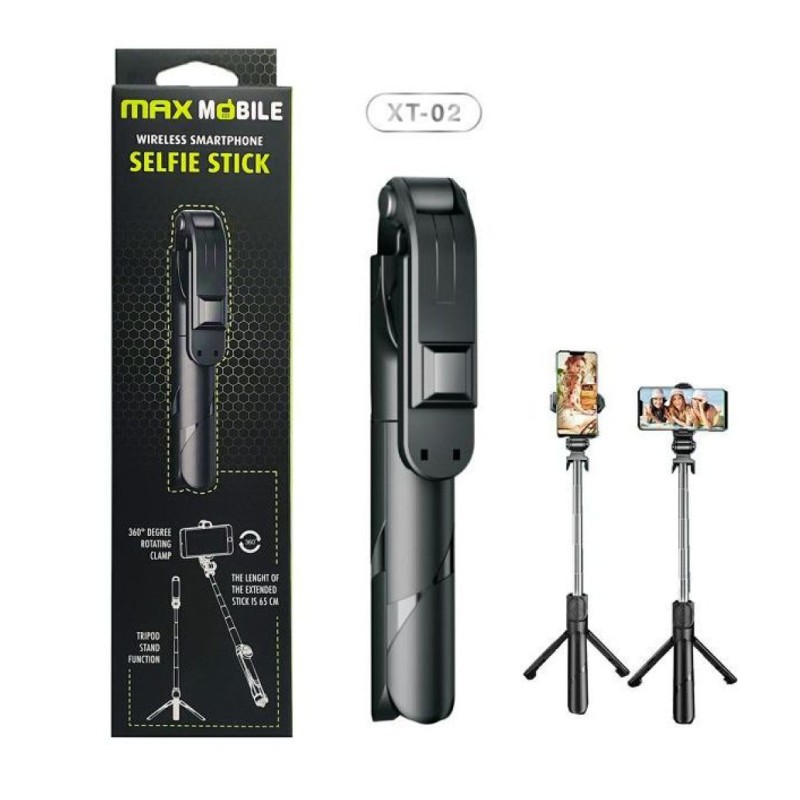 Nosilec tripod selfie Maxmobile XT-02 za mobilni telefon Razni Nosilec tripod selfie Maxmobile XT-02 za mobilni telefon