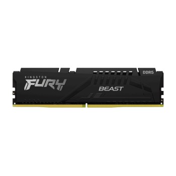 DDR5 32GB 5200MHz CL40 Single (1x32GB) Kingston Fury Beast XMP3.0 1,25V Fury črna (KF552C40BB-32)