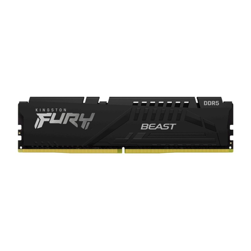 DDR5 32GB 5200MHz CL40 Single (1x32GB) Kingston Fury Beast XMP3.0 1,25V Fury črna (KF552C40BB-32) KINGSTON DDR5 32GB 5200MHz CL40 Single (1x32GB) Kingston Fury Beast XMP3.0 1,25V Fury črna (KF552C40BB-32)
