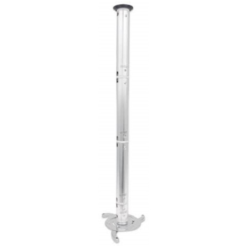Nosilec za projektor stropni od 13 do 106 cm MANHATTAN do 10 kg naklon ±10° aluminij srebrn (424820) Manhattan Nosilec za projektor stropni od 13 do 106 cm MANHATTAN do 10 kg naklon ±10° aluminij srebrn (424820)