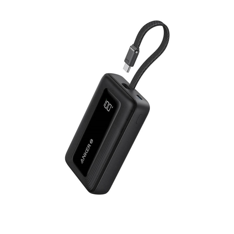 Prenosna baterija Anker 20.000 mAh 30W z vgrajenim kabloma USB-C (A1689H11) ANKER Prenosna baterija Anker 20.000 mAh 30W z vgrajenim kabloma USB-C (A1689H11)
