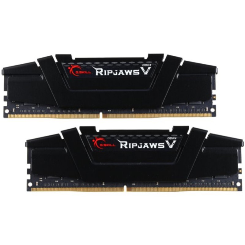 DDR4 32GB 3200MHz CL14 KIT (2x16GB) G.Skill Ripjaws XMP2.0 1,35V Gaming črna (F4-3200C14D-32GVK) G.Skill DDR4 32GB 3200MHz CL14 KIT (2x16GB) G.Skill Ripjaws XMP2.0 1,35V Gaming črna (F4-3200C14D-32GVK)