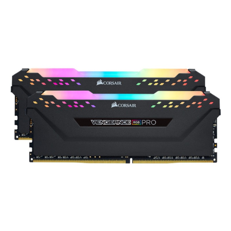 DDR4 32GB 3600MHz CL18 KIT (2x16GB) Corsair RGB Vengeance XMP2.0 1,35V Gaming črna (CMW32GX4M2D3600C18) CORSAIR DDR4 32GB 3600MHz CL18 KIT (2x16GB) Corsair RGB Vengeance XMP2.0 1,35V Gaming črna (CMW32GX4M2D3600C18)