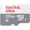 Spominska kartica SDXC-Micro 128GB Sandisk Ultra 100MB/s/UHS-I +adapter (SDSQUNR-128G-GN3MA)