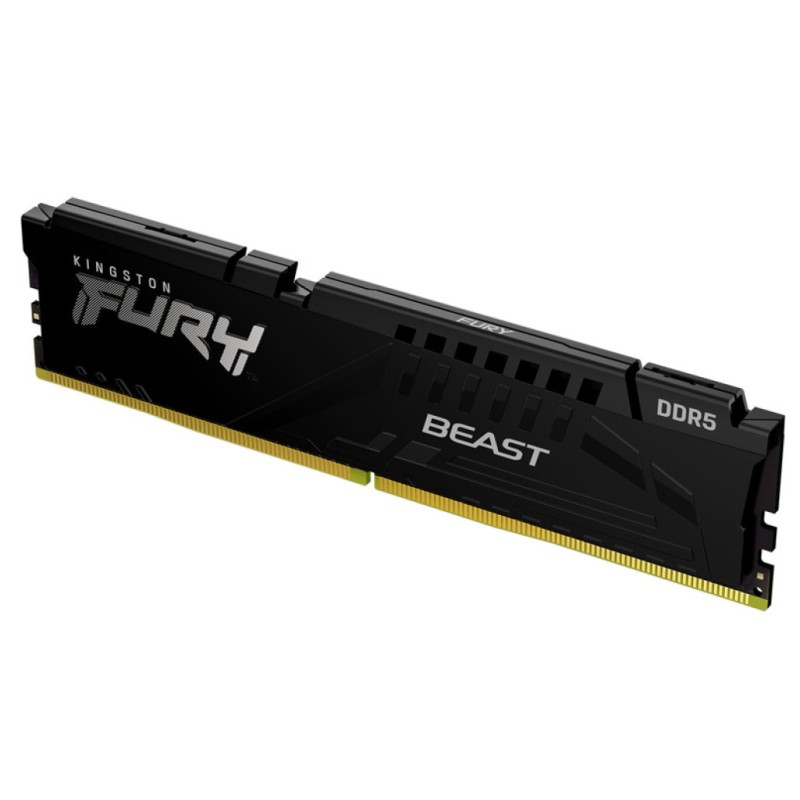DDR5 64GB 5600MHz CL36 Single (1x64GB) Kingston Fury Beast Black 1,25V črna (KF556C36BBE-64) KINGSTON DDR5 64GB 5600MHz CL36 Single (1x64GB) Kingston Fury Beast Black 1,25V črna (KF556C36BBE-64)