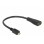 Adapter HDMI (ž) => microHDMI (m) 23cm Delock (65391)