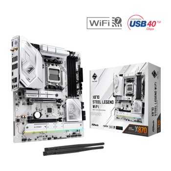 Osnovna plošča AM5 Asrock Steel Legend WiFi ATX 1xHDMI 2.1 Osnovna plošča AM5 Asrock Steel Legend WiFi ATX 1xHDMI 2.1