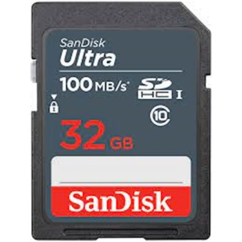 Spominska kartica SDHC 32GB Sandisk Ultra 100MB/s/100MB/s U1 UHS-I (SDSDUNR-032G-GN3IN) Spominska kartica SDHC 32GB Sandisk Ultra 100MB/s/100MB/s U1 UHS-I (SDSDUNR-032G-GN3IN)
