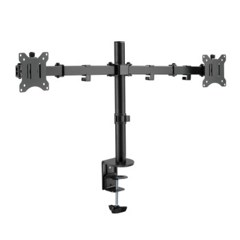 Nosilec za LCD monitor dvojni 33 - 82 cm (13"-32") do 8kg na roko - pritrditev na rob mize LogiLink (BP0098) Nosilec za LCD monitor dvojni 33 - 82 cm (13"-32") do 8kg na roko - pritrditev na rob mize LogiLink (BP0098)