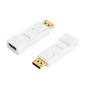 Adapter DisplayPort (m) => HDMI (ž) LogiLink z mehanizmom za zaklep (CV0057) Adapter DisplayPort (m) => HDMI (ž) LogiLink z mehanizmom za zaklep (CV0057)