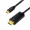 Kabel USB-C 3.2 Gen1 => HDMI 2.0 1,8m UHD 4K@60HZ črn Logilink (UA0329) Kabel USB-C