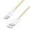 Kabel USB-C (m) => USB-A (m) 2.0 najlon ovoj 1,0m 60W 3A/20V 480Mbps PD3 rumen LogiLink (CU0333)