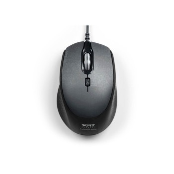 Miš Port USB-C/A 900711 desktop črna 3600DPI (900711) Miš Port USB-C/A 900711 desktop črna 3600DPI (900711)