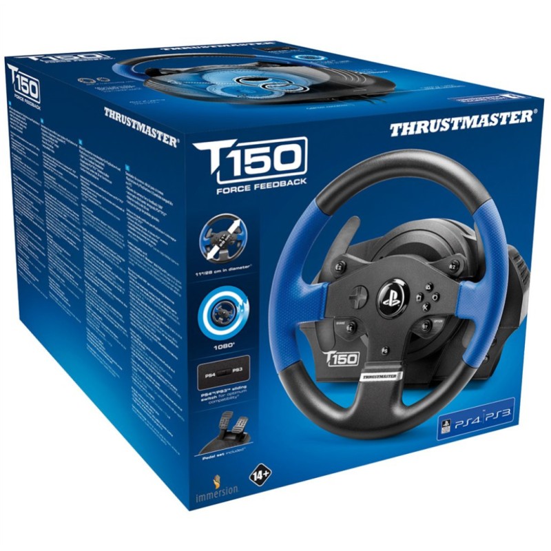 Volan THRUSTMASTER T150FFB RACING WHEEL PC/PS4/PS3 Thrustmaster Volan THRUSTMASTER T150FFB RACING WHEEL PC/PS4/PS3