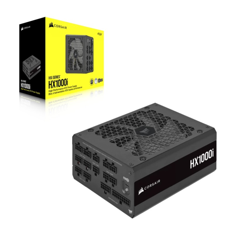 Napajalnik - 1000W Corsair HX1000i 80Plus Platinum 92% ATX 3.0 Modular 140mm črna (CP-9020259-EU) CORSAIR Napajalnik - 1000W Corsair HX1000i 80Plus Platinum 92% ATX 3.0 Modular 140mm črna (CP-9020259-EU)