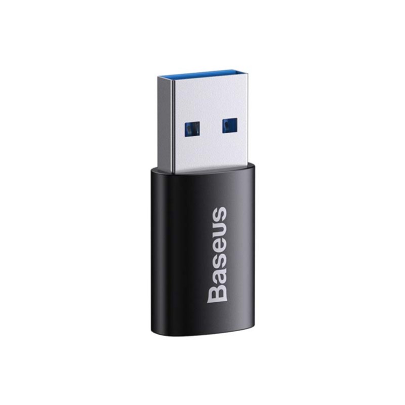 Adapter USB-A (m) => USB-C (ž) Baseus 3.1 Gen2 - črn (ZJJQ000101) Baseus Adapter USB-A (m) => USB-C (ž) Baseus 3.1 Gen2 - črn (ZJJQ000101)
